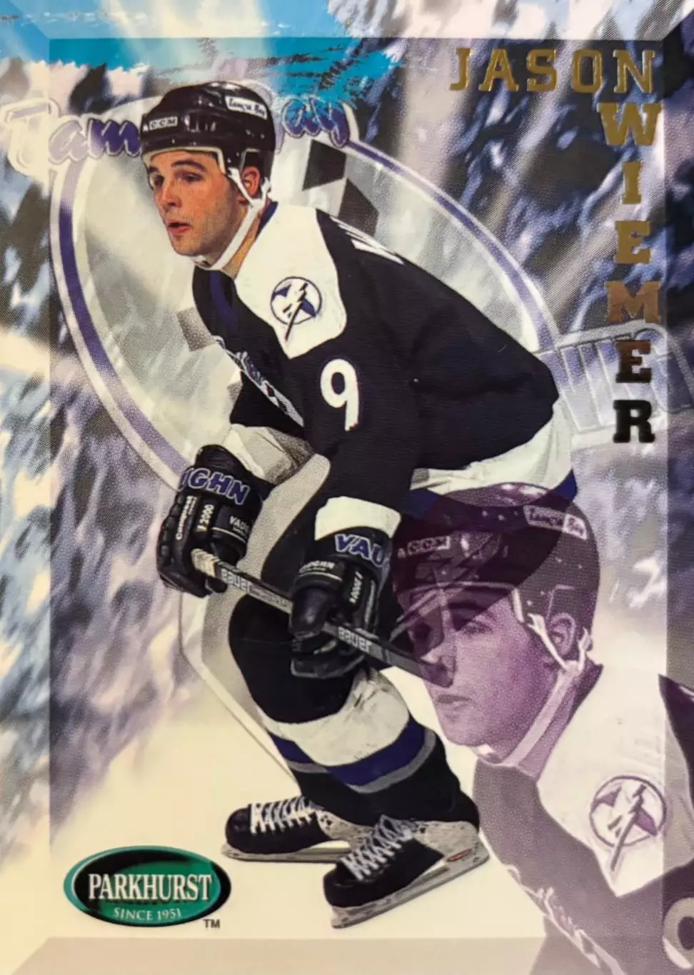 Хоккей. Карточка Jason Wiemer-Джейсон Вимер Tampa Bay Lightning - Тампа НХЛ/NHL