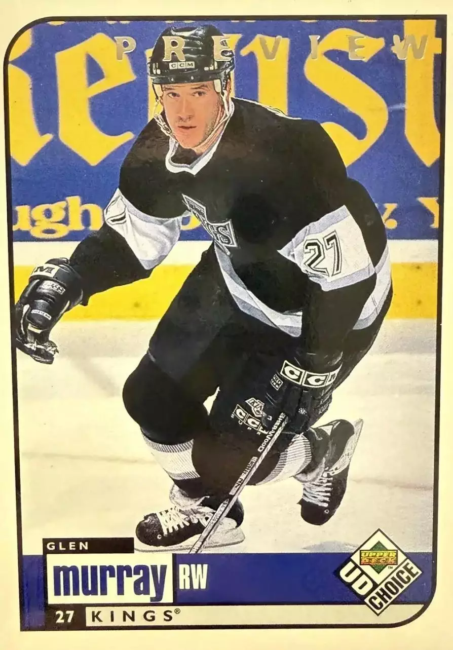 Хоккей. Карточка Glen Murray-Глен Мюррей Los Angeles Kings/Лос-Анджелес НХЛ/NHL