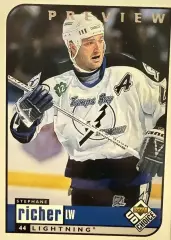 Хоккей. Карточка Stephane Richer-Стефан Рише Tampa Bay Lightning - Тампа НХЛ/NHL