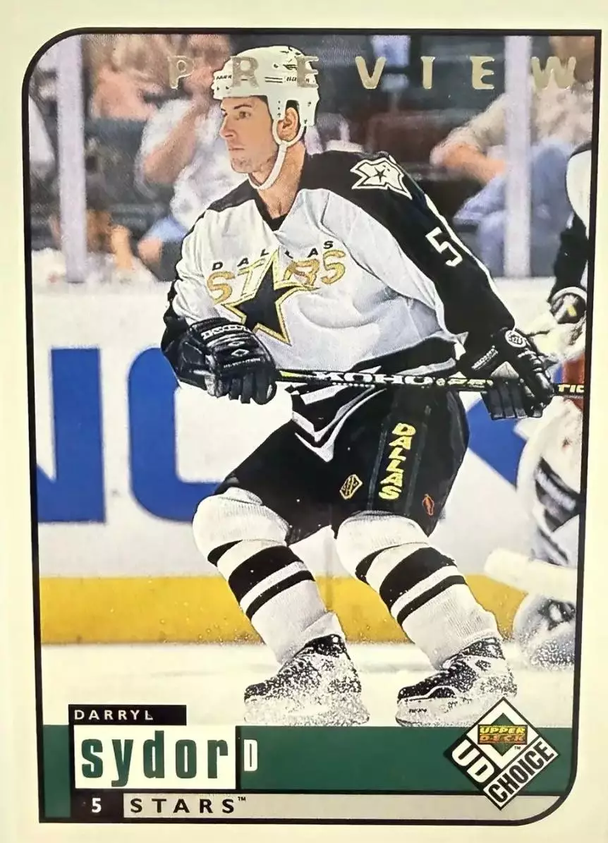 Хоккей. Карточка Darryl Sydor - Дэррил Сидор Dallas Stars - Даллас Старз НХЛ/NHL
