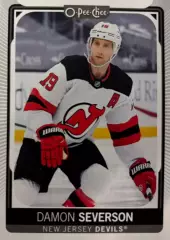Карточка Damon Severson - Дэймон Северсон New Jersey Devils/Нью-Джерси НХЛ/NHL