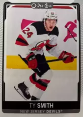 Хоккей. Карточка Ty Smith/Тай Смит Нью-Джерси Девилз, Динамо Минск НХЛ/NHL/КХЛ
