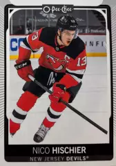 Хоккей. Карточка Nico Hischier - Нико Хишир New Jersey Devils/Нью-Джерси НХЛ NHL