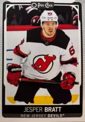 Хоккей. Карточка Jesper Bratt-Йеспер Братт New Jersey Devils/Нью-Джерси НХЛ-NHL
