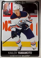 Хоккей. Карточка Kailer Yamamoto-Кайлер Ямамото Edmonton Oilers-Эдмонтон НХЛ-NHL