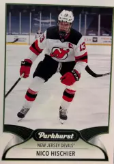 Хоккей. Карточка Nico Hischier-Нико Хишир New Jersey Devils/Нью-Джерси НХЛ/NHL
