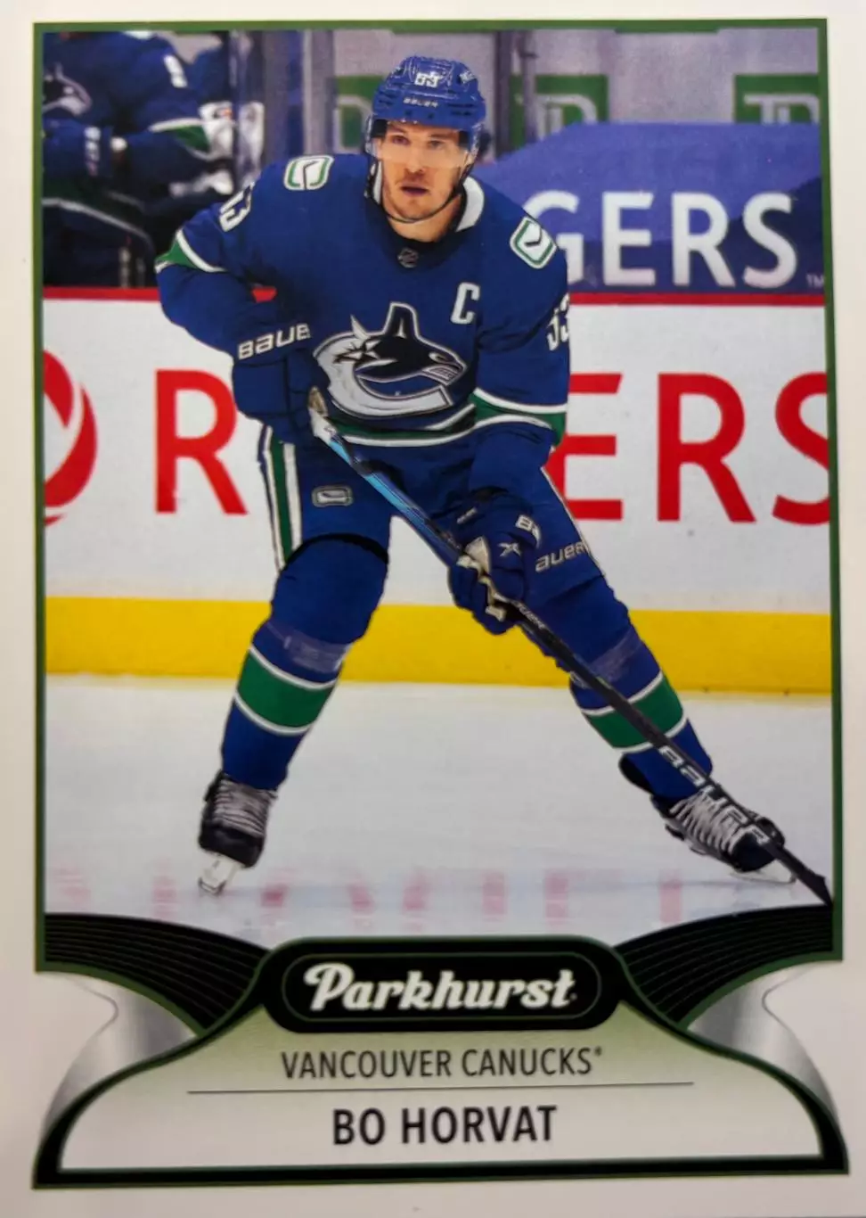 Хоккей. Карточка Bo Horvat-Бо Хорват Vancouver Canucks - Ванкувер Кэнакс НХЛ/NHL