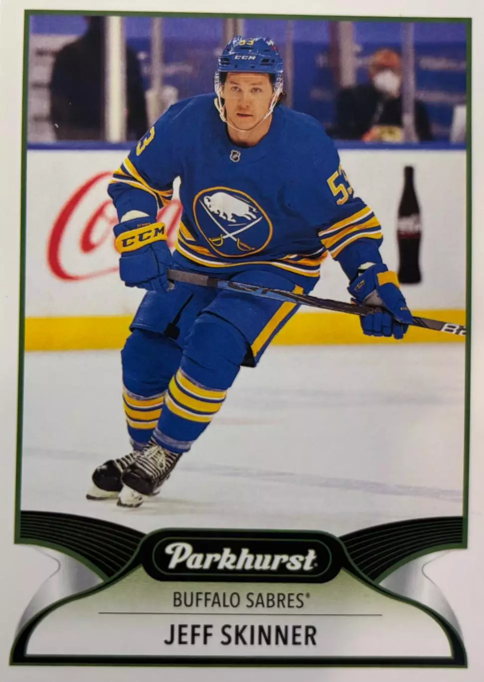 Хоккей Карточка Jeff Skinner-Джефф Скиннер Buffalo Sabres/Баффало Сейбрз НХЛ/NHL