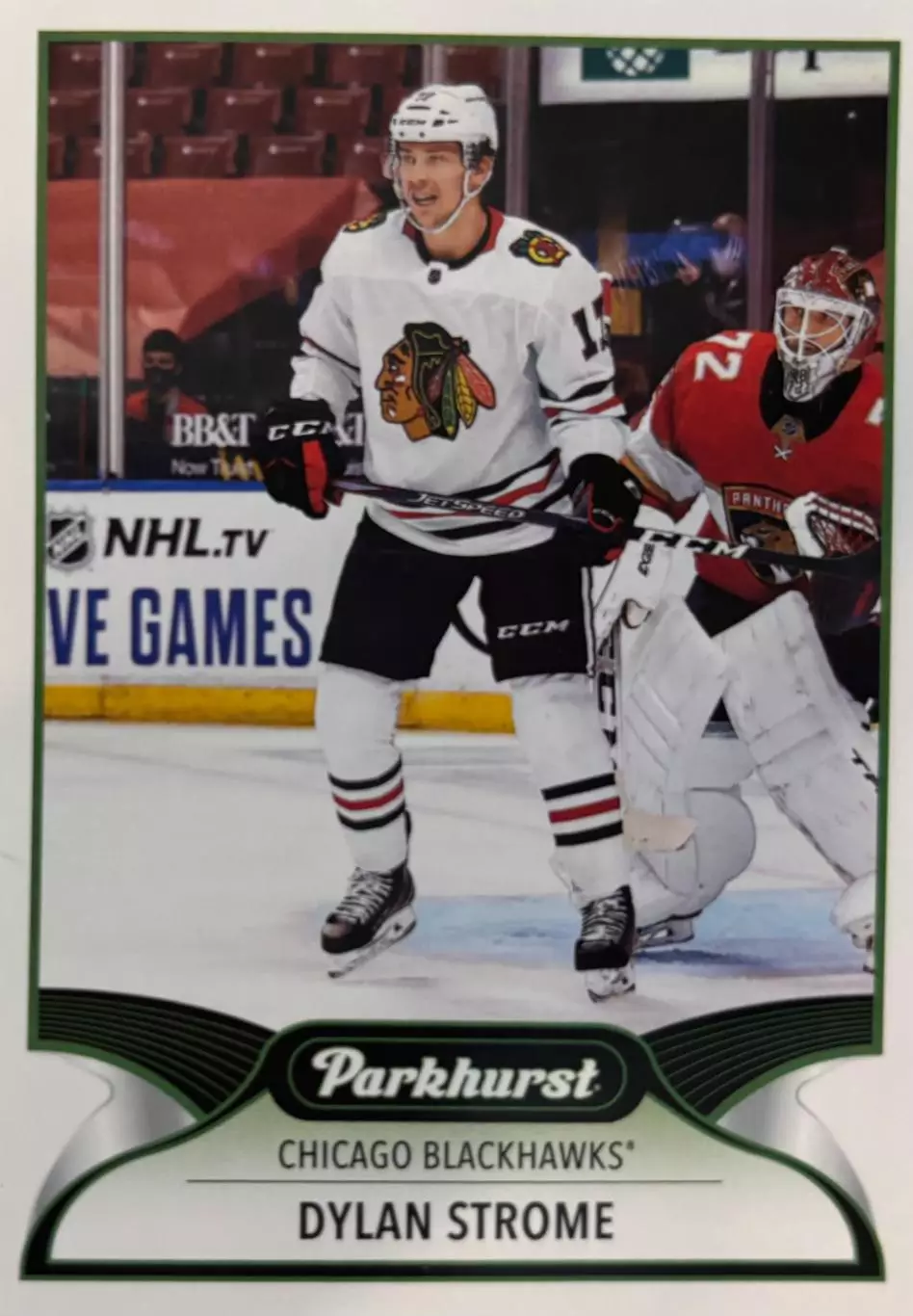 Карточка Dylan Strome - Дилан Строум Chicago Blackhawks-Чикаго Блэкхокс НХЛ/NHL