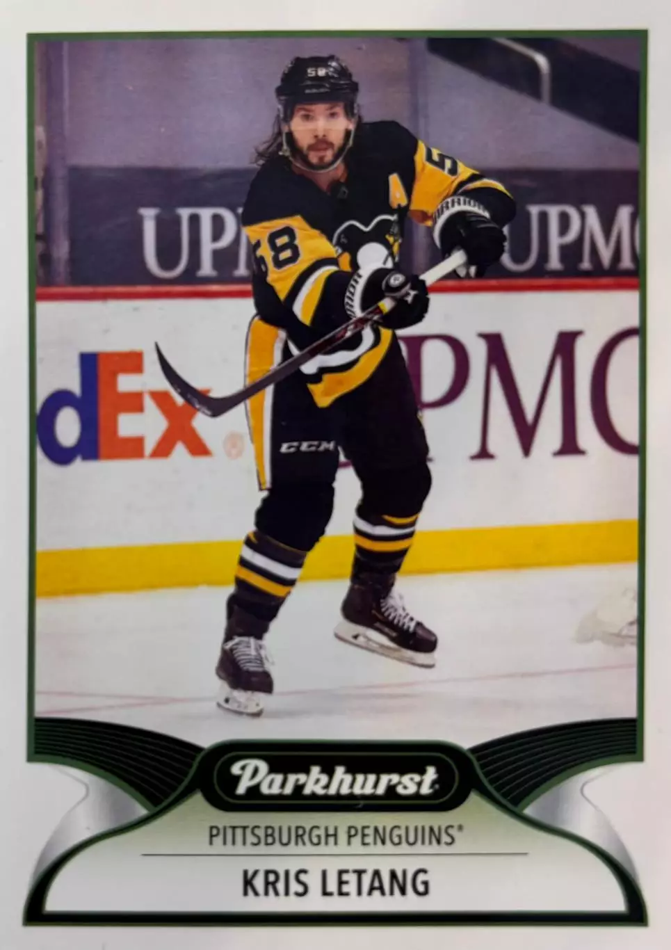 Хоккей Карточка Kris Letang-Крис Летанг Pittsburgh Penguins - Питтсбург НХЛ NHL