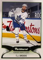 Хоккей. Карточка T.J. Brodie-Ти Джей Броди Toronto Maple Leafs - Торонто НХЛ/NHL