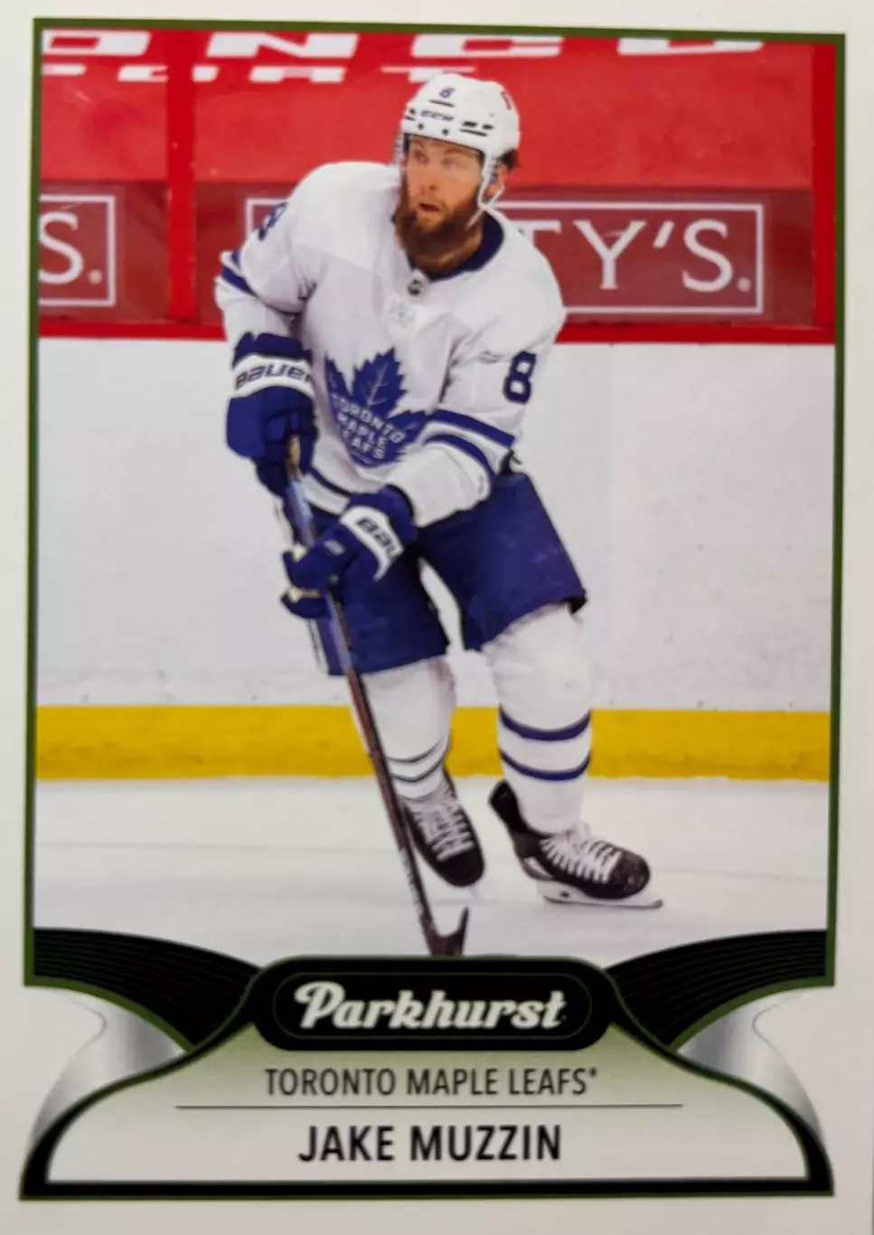 Хоккей. Карточка Jake Muzzin - Джейк Маззин Toronto Maple Leafs-Торонто НХЛ/NHL