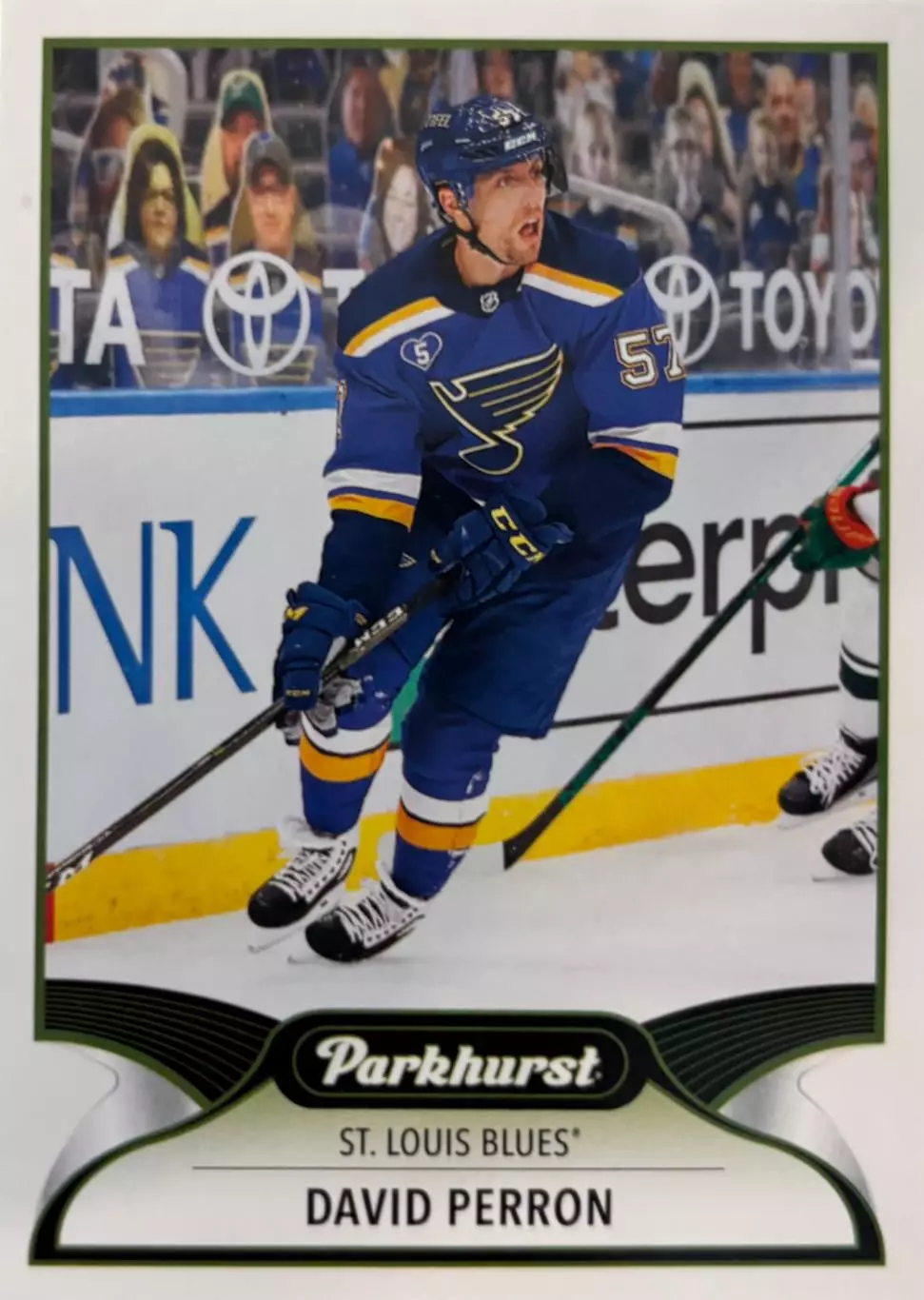 Хоккей Карточка David Perron-Давид Перрон St. Louis Blues/Сент-Луис Блюз НХЛ/NHL
