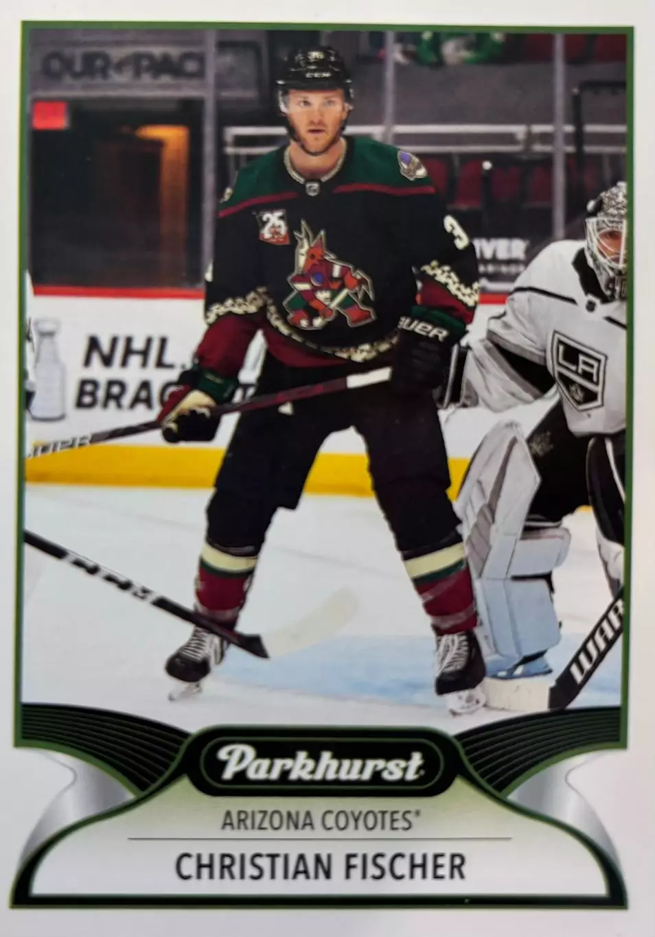 Хоккей Карточка Christian Fischer-Кристиан Фишер Arizona Coyotes-Аризона НХЛ/NHL