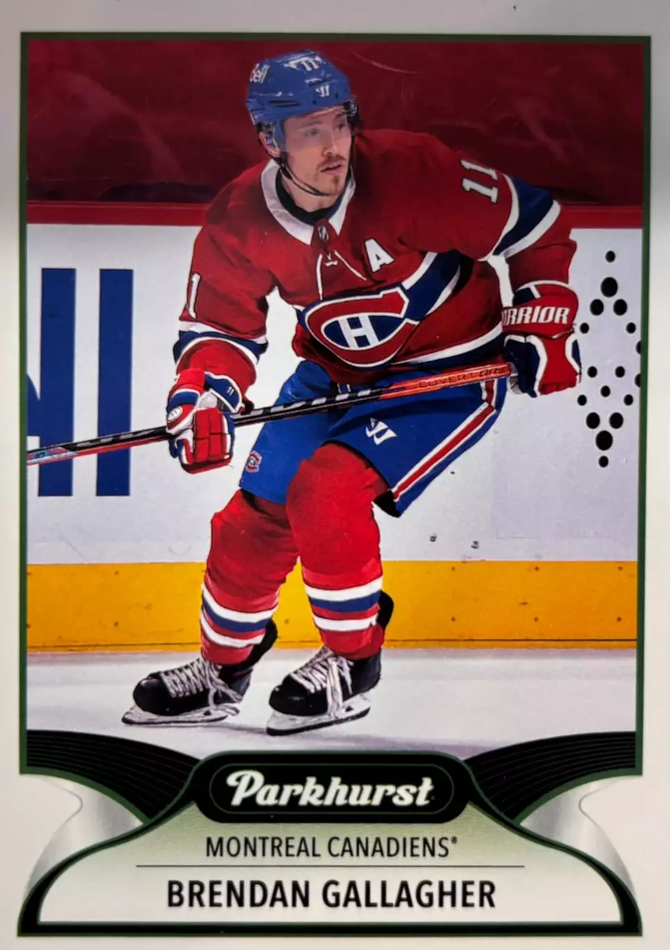 Карточка Brendan Gallagher-Брендан Галлахер Montreal Canadiens-Монреаль НХЛ NHL
