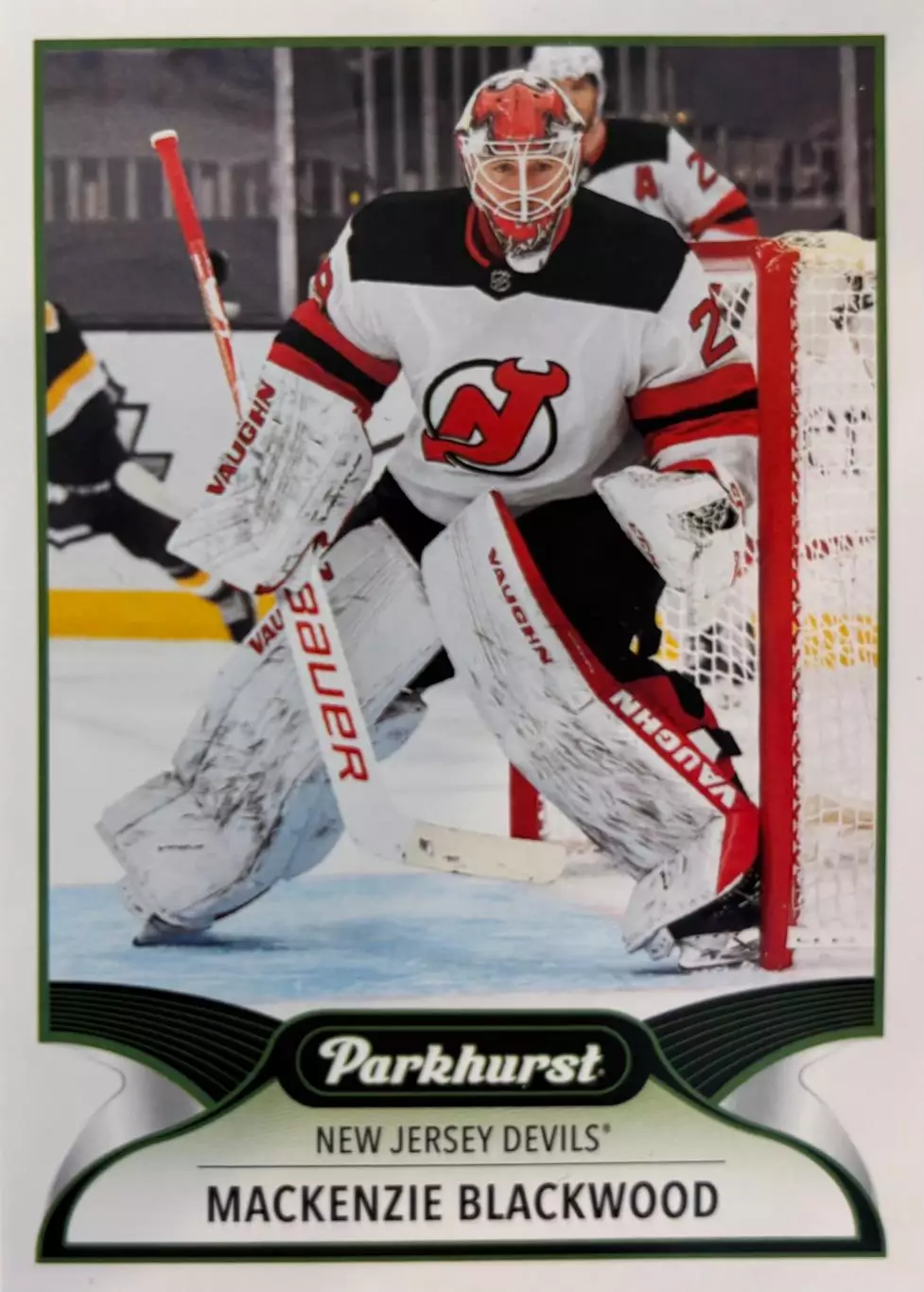 Хоккей. Карточка MacKenzie Blackwood-Маккензи Блэквуд New Jersey Devils НХЛ-NHL