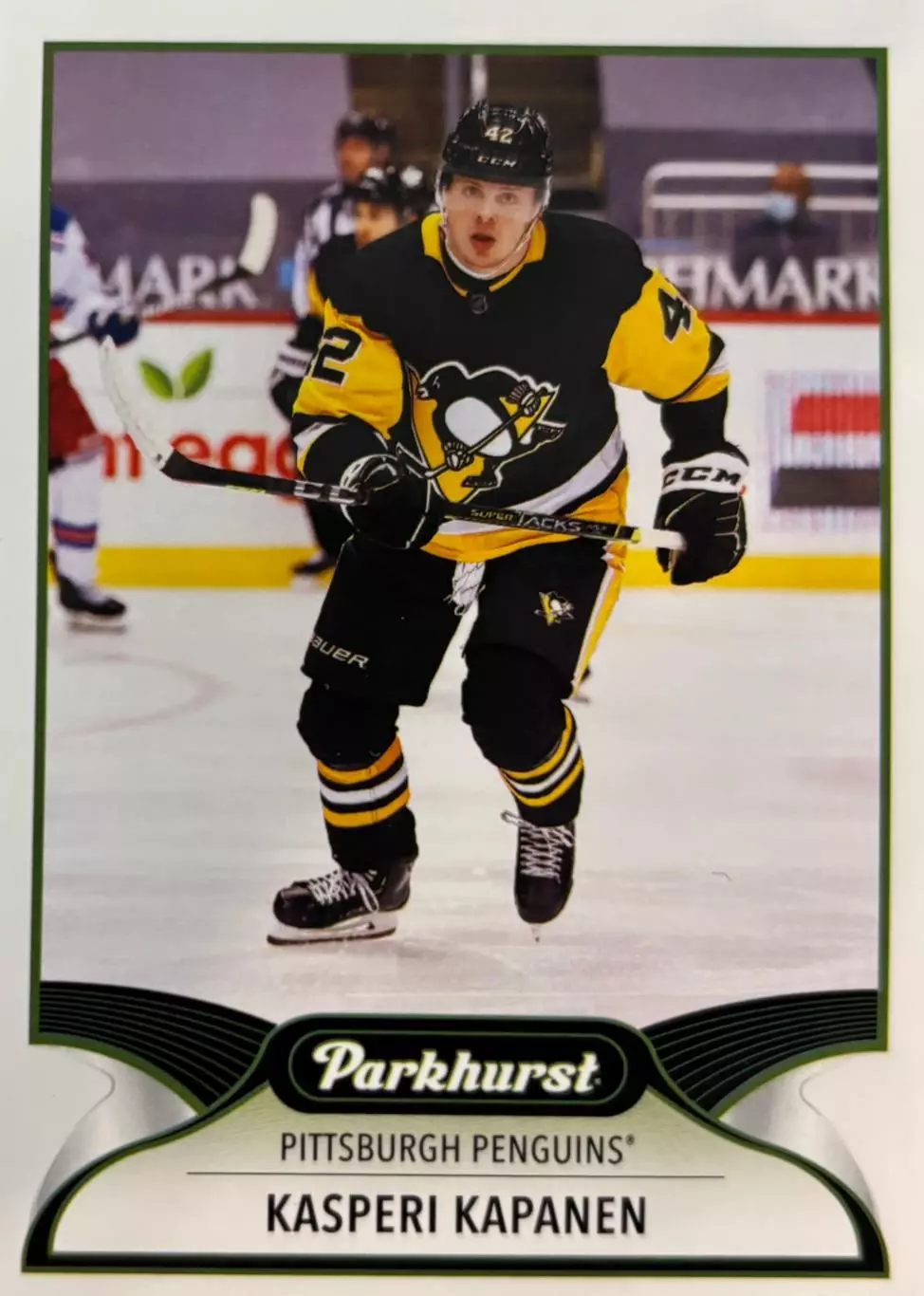 Карточка Kasperi Kapanen-Каспери Капанен Pittsburgh Penguins - Питтсбург НХЛ/NHL