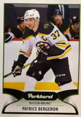 Хоккей. Карточка Patrice Bergeron-Патрис Бержерон Boston Bruins - Бостон НХЛ-NHL