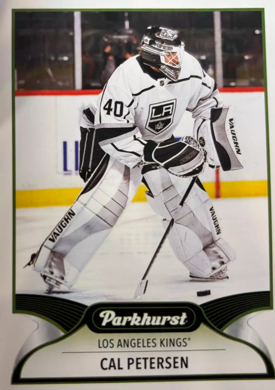 Хоккей Карточка Cal Petersen-Кэл Петерсен Los Angeles Kings-Лос-Анджелес НХЛ/NHL