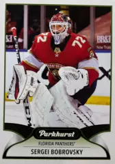 Карточка Сергей Бобровский Florida Panthers, Металлург Новокузнецк, СКА КХЛ/НХЛ