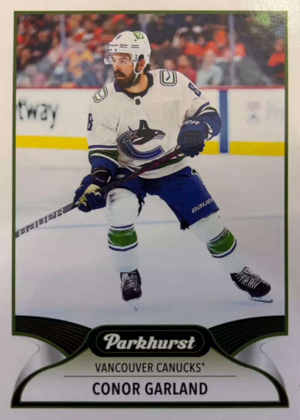 Карточка Conor Garland-Конор Гарланд Vancouver Canucks - Ванкувер Кэнакс НХЛ-NHL