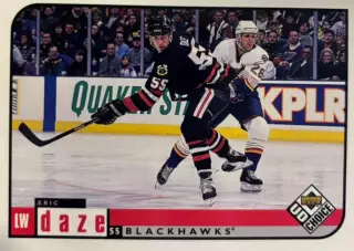 Хоккей Карточка Eric Daze-Эрик Дазе Chicago Blackhawks - Чикаго Блэкхокс НХЛ/NHL