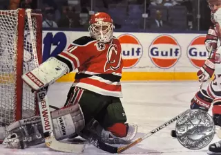 Карточка Craig Billington-Крэйг Биллингтон New Jersey Devils/Нью-Джерси НХЛ/NHL
