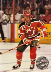 Карточка Claude Vilgrain - Клод Вильгрейн New Jersey Devils / Нью-Джерси НХЛ/NHL