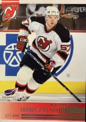 Хоккей. Карточка Thomas Pihlman-Туомас Пильман New Jersey Devils/Девилз НХЛ/NHL