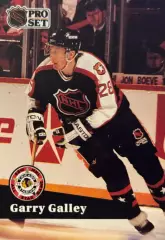 Хоккей. Карточка Garry Galley - Гэрри Гэлли Chicago Blackhawks - Чикаго НХЛ/NHL