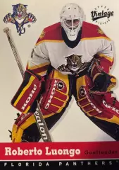 Хоккей. Карточка Roberto Luongo-Роберто Луонго Florida Panthers-Флорида НХЛ/NHL