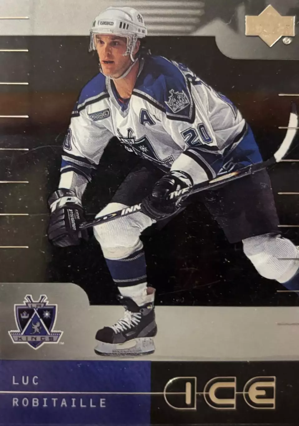 Хоккей. Карточка Luc Robitaille - Люк Робитайл Los Angeles Kings - Кингз НХЛ/NHL