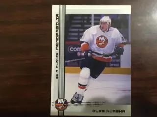 Карточка Олег Кваша New York Islanders, ЦСКА Москва, Спартак, Трактор НХЛ/NHL