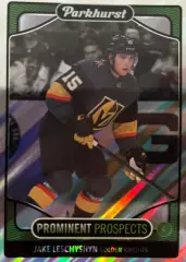 Хоккей Карточка Jake Leschyshyn-Джейк Лешишин Vegas Golden Knights-Вегас НХЛ/NHL