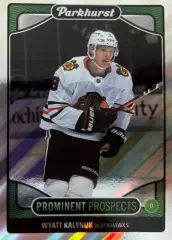 Карточка Уайатт Калинюк Chicago Blackhawks,Драконы,Салават Юлаев,Ак Барс НХЛ-КХЛ
