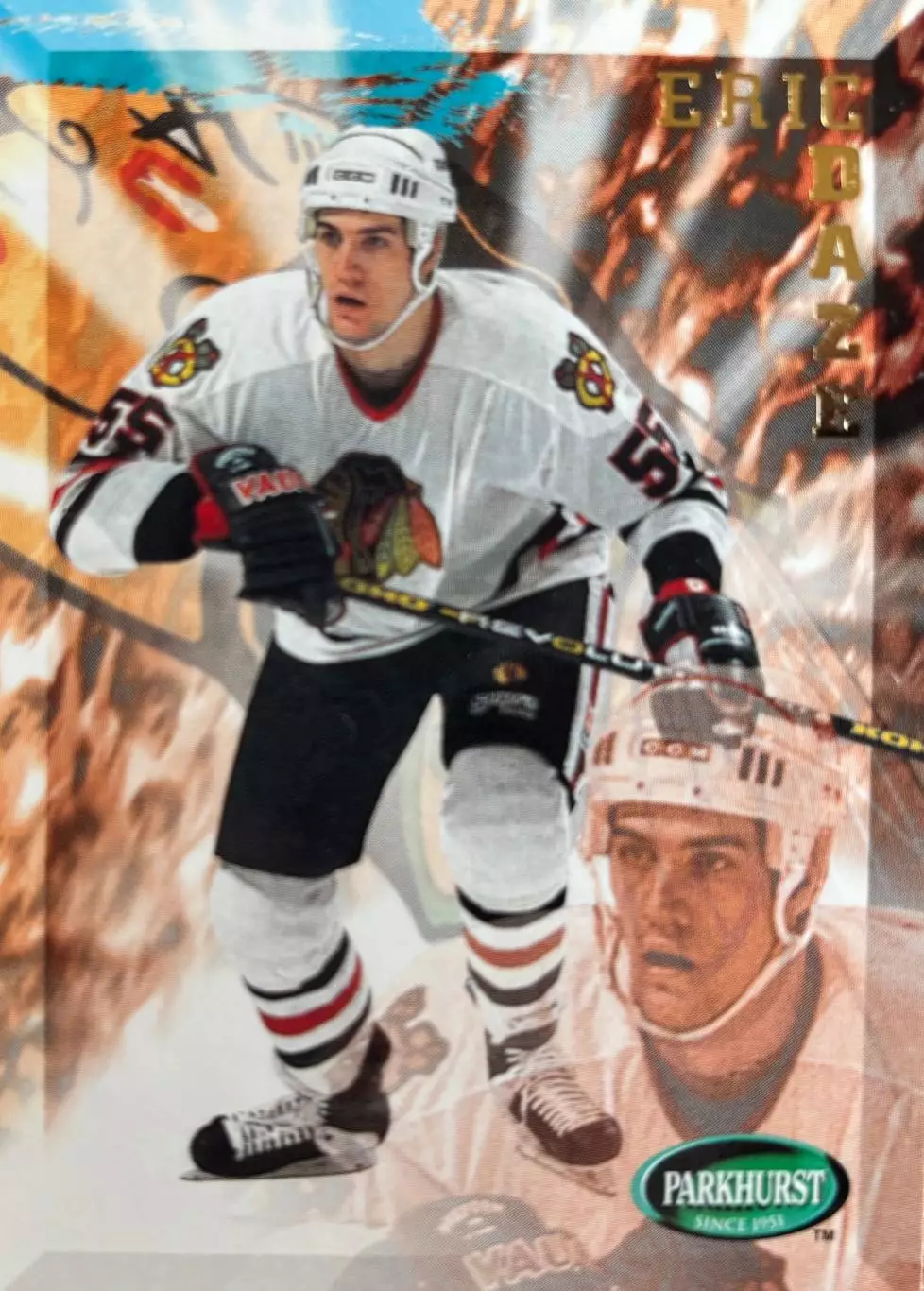 Хоккей Карточка Eric Daze-Эрик Дазе Chicago Blackhawks - Чикаго Блэкхокс НХЛ-NHL