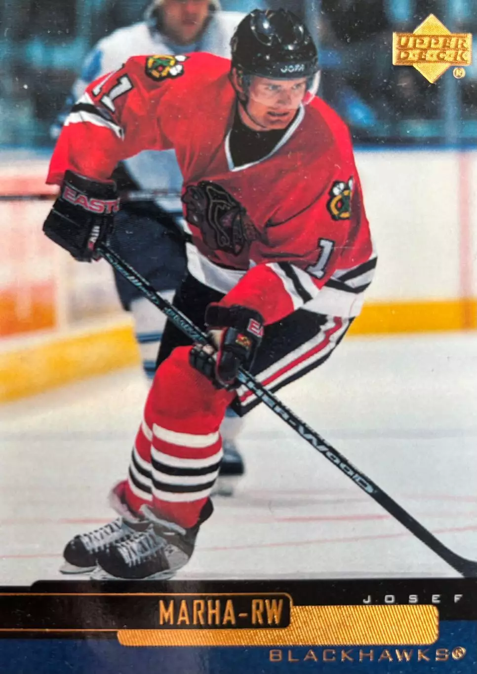 Хоккей. Карточка Josef Marha - Йозеф Марга Chicago Blackhawks - Чикаго НХЛ/NHL