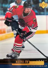 Хоккей. Карточка Josef Marha - Йозеф Марга Chicago Blackhawks - Чикаго НХЛ/NHL