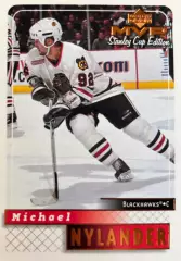 Хоккей Карточка Микаэль Нюландер Chicago Blackhawks-Чикаго, СКА, Ак барс НХЛ/КХЛ