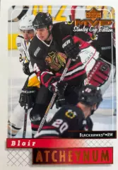Хоккей/ Карточка Blair Atcheynum-Блэр Атчейнум Chicago Blackhawks-Чикаго НХЛ/NHL
