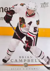 Хоккей Карточка Brian Campbell-Брайан Кэмпбелл Chicago Blackhawks-Чикаго НХЛ/NHL