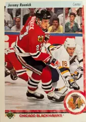 Хоккей. Карточка Jeremy Roenick-Джереми Реник Chicago Blackhawks-Чикаго НХЛ-NHL