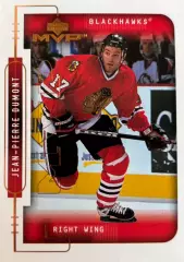 Хоккей. Карточка J. P. Dumont/Жан-Пьер Дюмон Chicago Blackhawks - Чикаго НХЛ-NHL