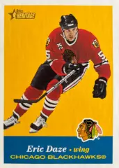 Хоккей. Карточка Eric Daze-Эрик Дазе Chicago Blackhawks/Чикаго Блэкхокс НХЛ-NHL