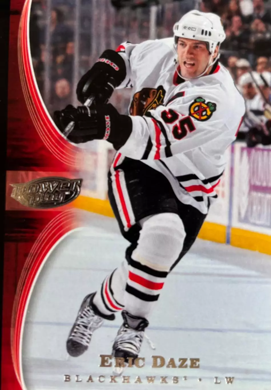 Хоккей. Карточка Eric Daze-Эрик Дазе Chicago Blackhawks/Чикаго Блэкхокс НХЛ-NHL
