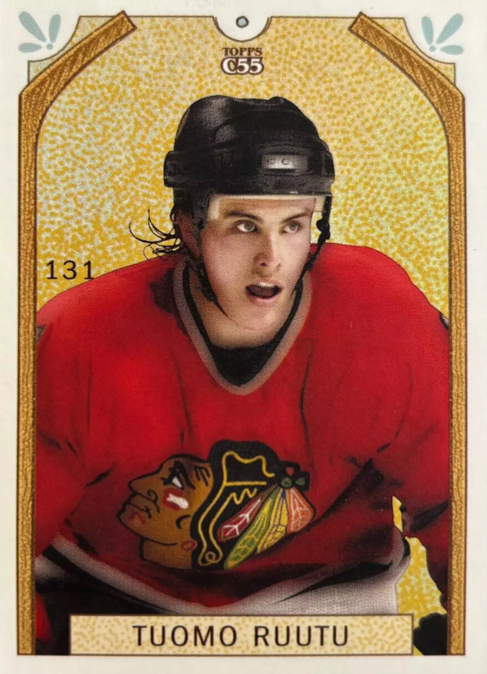 Хоккей. Карточка Tuomo Ruutu - Туомо Рууту Chicago Blackhawks - Чикаго НХЛ-NHL