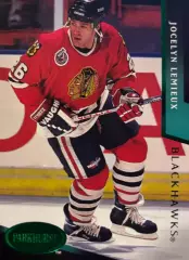 Хоккей Карточка Jocelyn Lemieux-Жослен Лемье Chicago Blackhawks - Чикаго НХЛ-NHL
