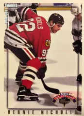 Хоккей. Карточка Bernie Nicholls-Берни Николлс Chicago Blackhawks-Чикаго НХЛ/NHL