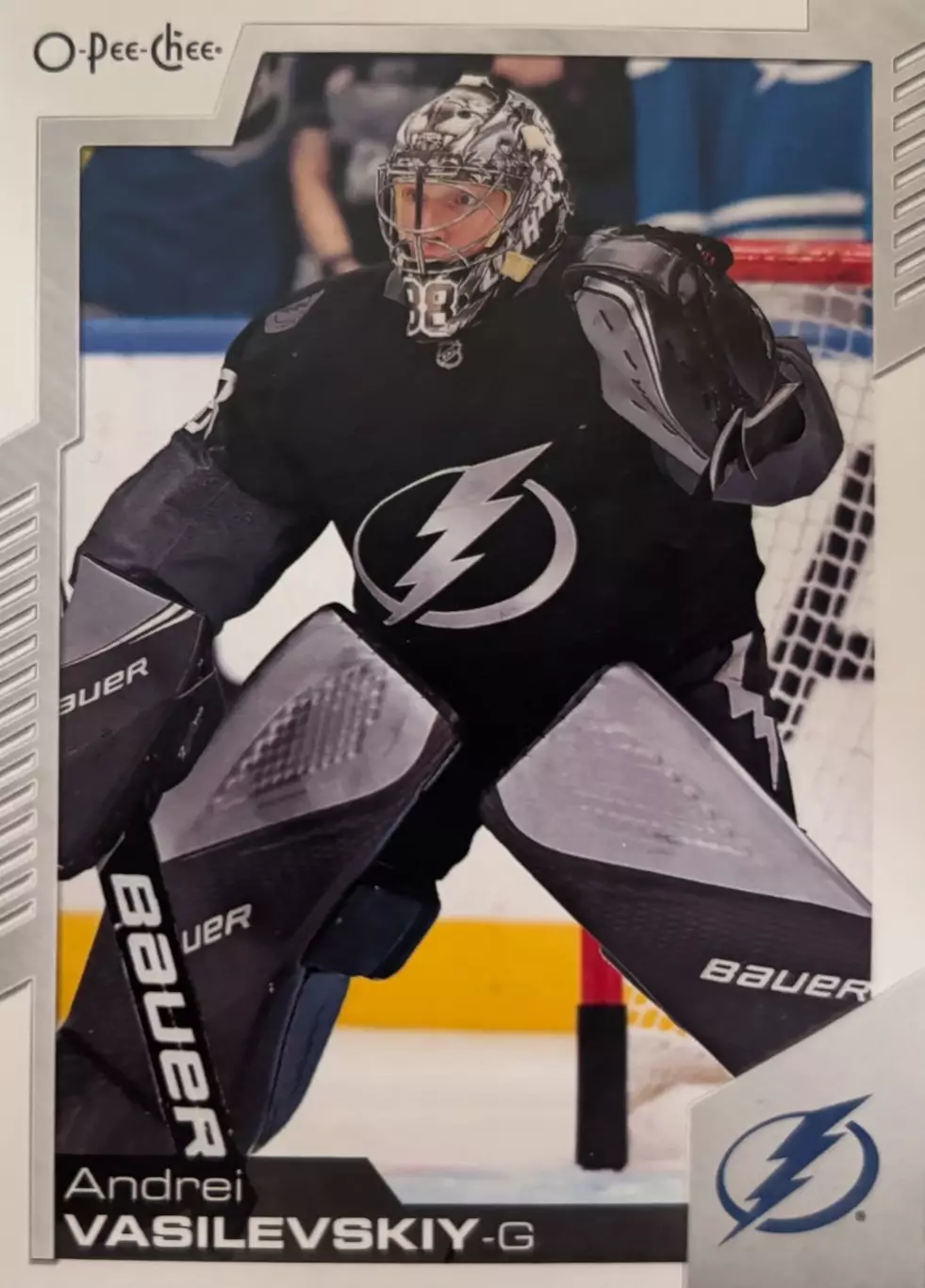 Карточка Андрей Василевский Tampa Bay Lightning-Тампа/Салават Юлаев КХЛ/НХЛ/NHL