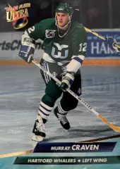 Хоккей Карточка Murray Craven-Мюррей Крэйвен Hartford Whalers - Хартфорд НХЛ/NHL